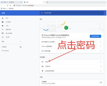 谷歌浏览器如何导入账号密码9